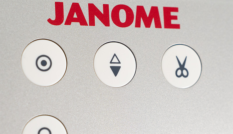 Janome Memory Craft 6700P Needle up/down function